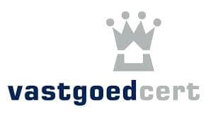 logo vastgoedcert Op deze afbeelding ziet u het logo van vastgoedcert
